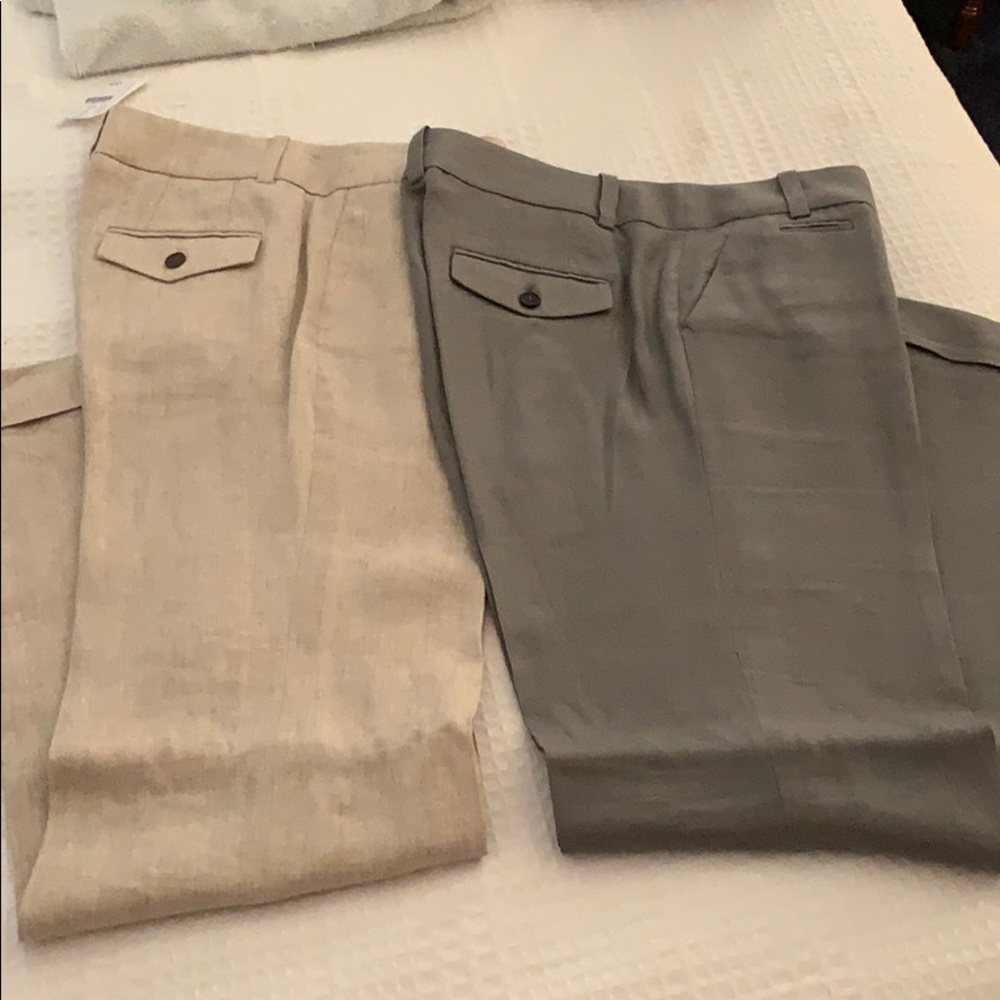 Jcrew linen pants
